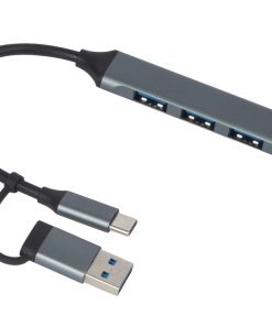USB-хаб Link с коннектором 2-в-1 USB-C и USB-A, 2.0/3.0